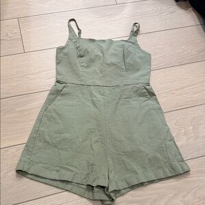 Princess Polly Green romper